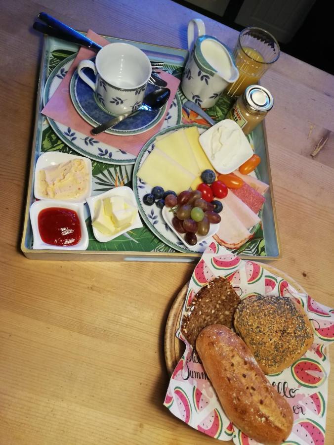 Landleben Pur Bed & Breakfast Oersberg Eksteriør bilde